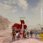 Istaria, my first guild photo